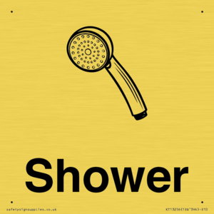 Dementia Shower sign